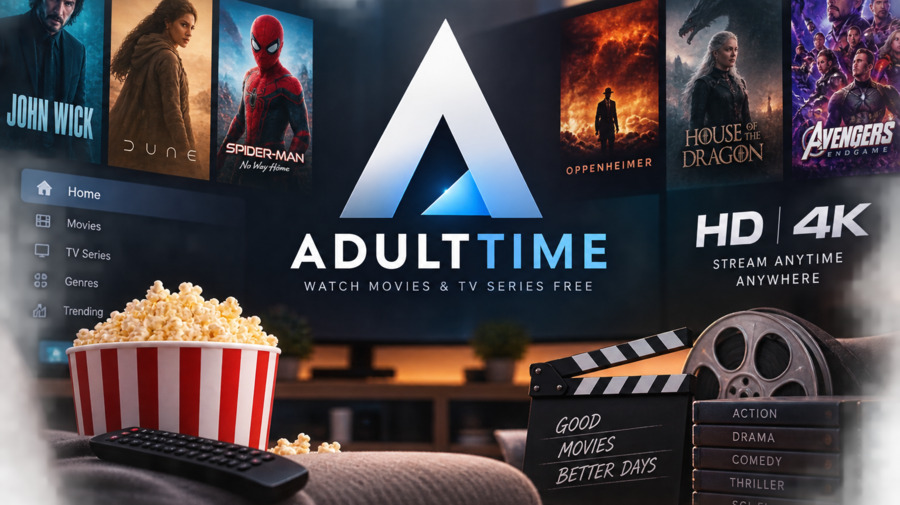 Adulttime movies and TV series in HD and 4K